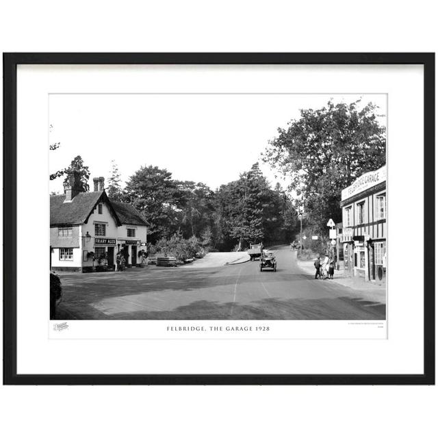 Felbridge, The Garage 1928 by Francis Frith - Single Picture Frame Print The Francis Frith Collection Size: 40cm H x 50cm W x 2.3cm D on Productcaster.