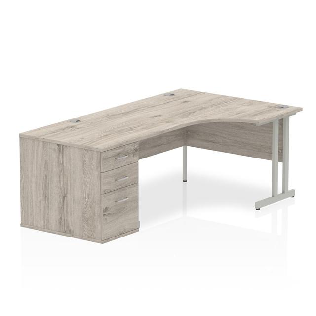 Zetta Executive Desk Ebern Designs Size: 73 cm H x 160 cm W x 80 cm D on Productcaster.