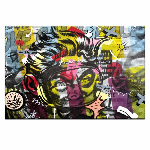 'Only Love' Graphic Art on Canvas East Urban Home Size: 51cm H x 76cm W, Format: Wrapped Canvas on Productcaster.