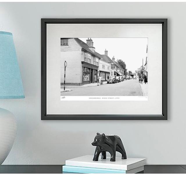 Edenbridge, High Street C1955 - Single Picture Frame Print The Francis Frith Collection Size: 45cm H x 60cm W x 2.3cm D on Productcaster.