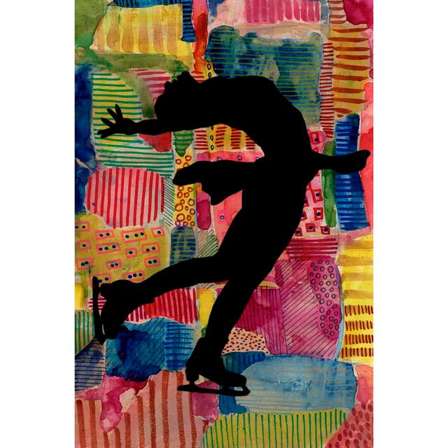 Patchwork Athlete III - Wrapped Canvas Art Prints Corrigan Studio Size: 30cm H x 20cm W on Productcaster.