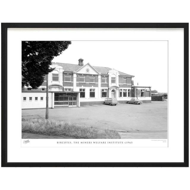 Bircotes, The Miners Welfare Institute C1965 - Single Picture Frame Print The Francis Frith Collection Size: 28cm H x 36cm W x 2.3cm D on Productcaster.