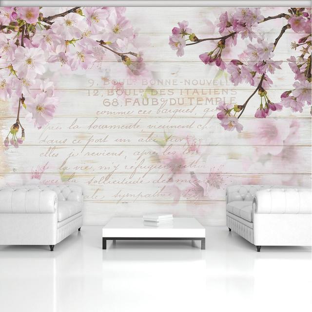 1.04m x 1.52m Shimmer Wall Mural East Urban Home Size: 2.54m x 4.16m on Productcaster.