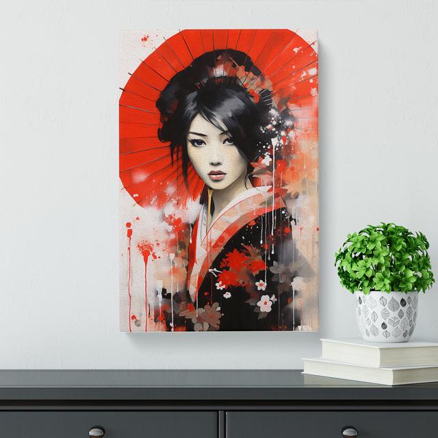 Geisha Informel - Print Marlow Home Co. Size: 50cm H x 35cm W x 3cm D on Productcaster.