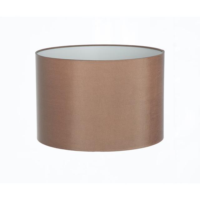 Polyester Drum Lamp Shade Hashtag Home Colour: Taupe, Size: 30cm H x 70cm W x 70cm D on Productcaster.