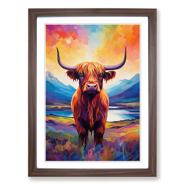 Highland Cow Futurism Alpen Home on Productcaster.