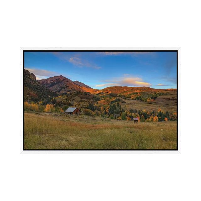 Finding Peace by Bill Sherrell - Gallery-Wrapped Canvas Giclée on Canvas Lark Manor Format: White Floater Framed, Size: 45.72cm H x 66.04cm W on Productcaster.