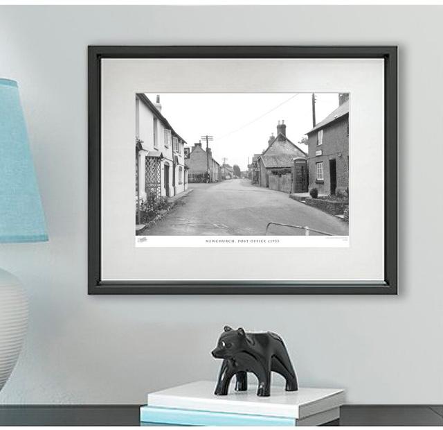 'Newchurch, Post Office C1955' - Picture Frame Photograph Print on Paper The Francis Frith Collection Size: 60cm H x 80cm W x 2.3cm D on Productcaster.