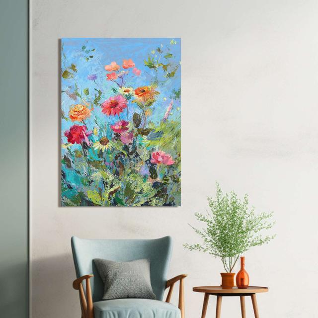 Floral Painting: Wild And Wonderful II (Detail) by Nel Whatmore - Wrapped Canvas Art Prints Ophelia & Co. Size: 70cm H x 50cm W on Productcaster.