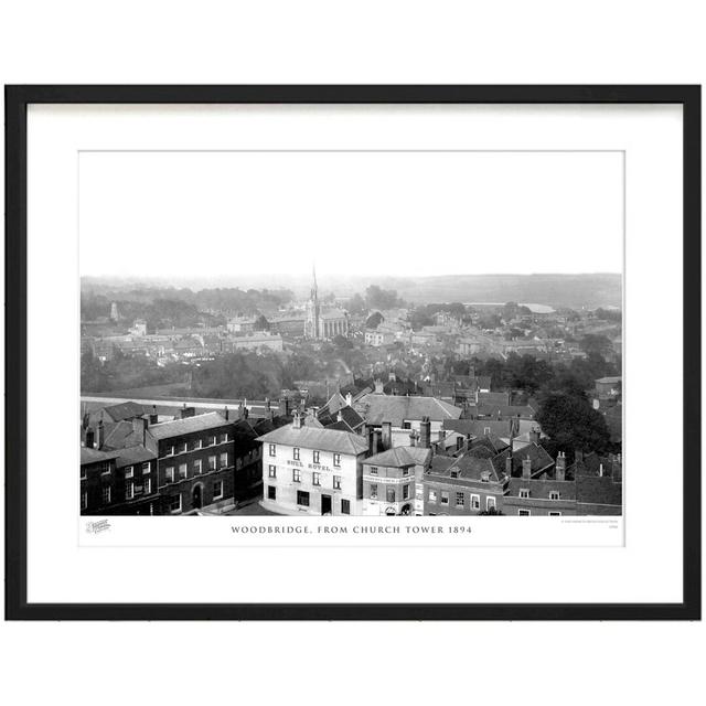 'Woodbridge, from Church Tower 1894' by Francis Frith - Picture Frame Photograph Print on Paper The Francis Frith Collection Size: 60cm H x 80cm W x on Productcaster.