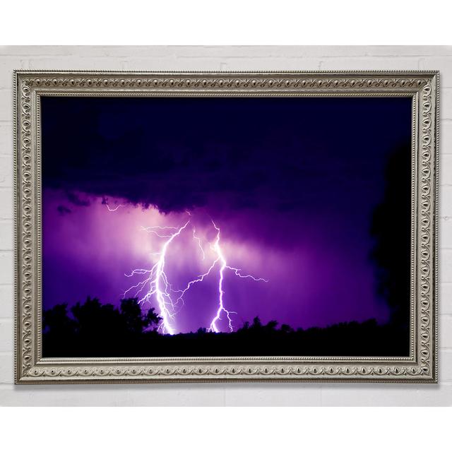 Amethyst - Single Picture Frame Print Bright Star Size: 100cm H x 141.4cm W on Productcaster.