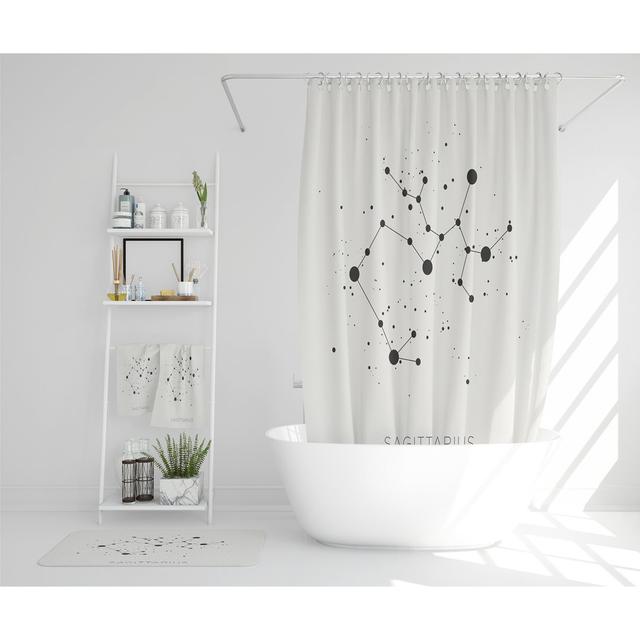 Nere Polyester Shower Curtain Set (Set of 3) East Urban Home on Productcaster.