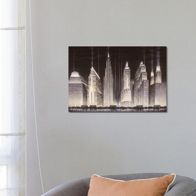 Boulevard by Robert Hoppe - Wrapped Canvas Gallery-Wrapped Canvas Giclée Latitude Run Size: 45.72cm H x 66.04cm W x 3.81cm D on Productcaster.