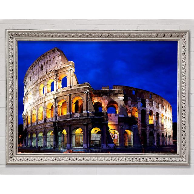 Colosseum In Rome - Single Picture Frame Art Prints Bright Star Size: 21cm H x 29.7cm W x 3cm D on Productcaster.