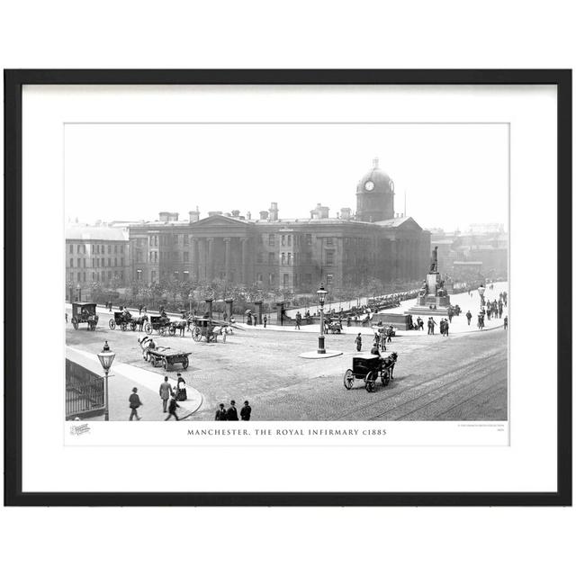 'Manchester, the Royal Infirmary C1885' by Francis Frith - Picture Frame Photograph Print on Paper The Francis Frith Collection Size: 40cm H x 50cm W on Productcaster.