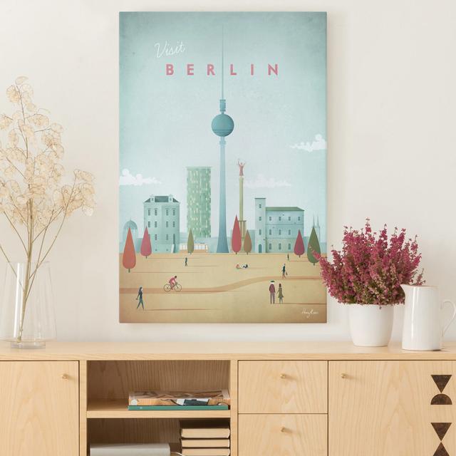 Leinwandbild Berlin von Henry Rivers Maturi Größe: 60 cm H x 40 cm B on Productcaster.