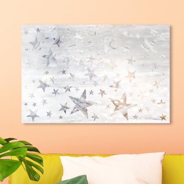 'Dreaming All Stars' Graphic Art on Wrapped Canvas East Urban Home Size: 51 cm H x 76 cm W on Productcaster.