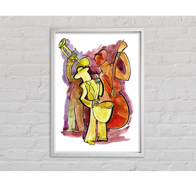 Feeling The Music 1 - Single Picture Frame Art Prints on Canvas Bright Star Size: 141.4cm H x 100cm W x 3.3cm D on Productcaster.