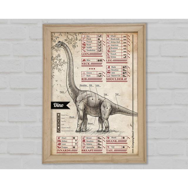 Dino Butchers Selection - Single Picture Frame Art Prints Bright Star Size: 84.1cm H x 59.7cm W on Productcaster.