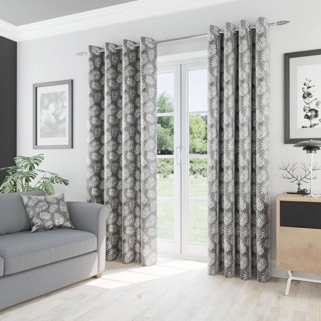 Aarryn Polyester Room Darkening Grommet / Eyelet Curtain Pair 17 Stories Panel Size: 117 x 137 cm on Productcaster.