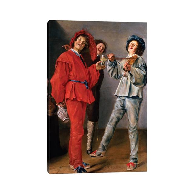 Three Boys Merry-Making, c.1629 by Judith Leyster - Wrapped Canvas Painting Rosalind Wheeler on Productcaster.