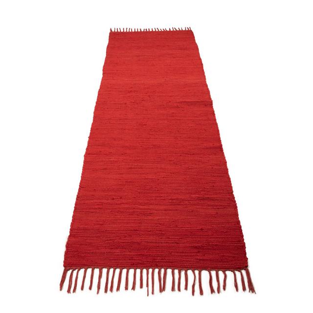 Chindi Uni Solid Colour Hand Crafted Hand Braided Area Rug Carpetfine Rug Size: Runner 80 x 400cm on Productcaster.