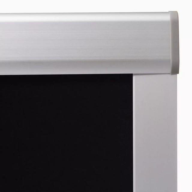 Roller Blind Symple Stuff Size: 134cm W x 140cm L, Colour: Black on Productcaster.