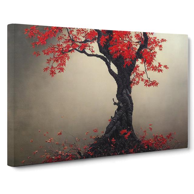 Precious Tree - Wrapped Canvas Graphic Art Marlow Home Co. Size: 35cm H x 50cm W x 3cm D on Productcaster.