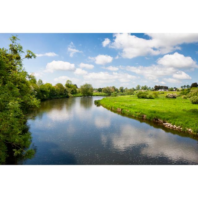 River Boyne In County Meath by Powerofforever - No Frame Art Prints on Canvas Alpen Home Size: 81cm H x 122cm W on Productcaster.