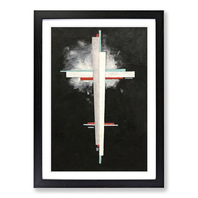 Suprematist Composition Vol.3 by Ilya Chashnik - Picture Frame Painting East Urban Home Frame Option: Black Framed, Size: 48cm H x 36cm W x 2cm D on Productcaster.