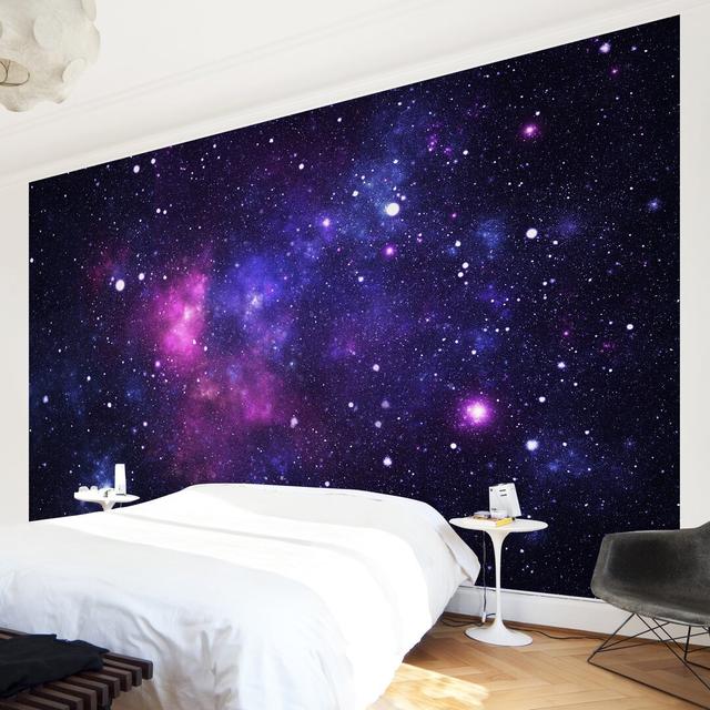 Galaxy 225cm L x 336cm W Roll Wallpaper East Urban Home Size: 225cm L x 336cm W on Productcaster.