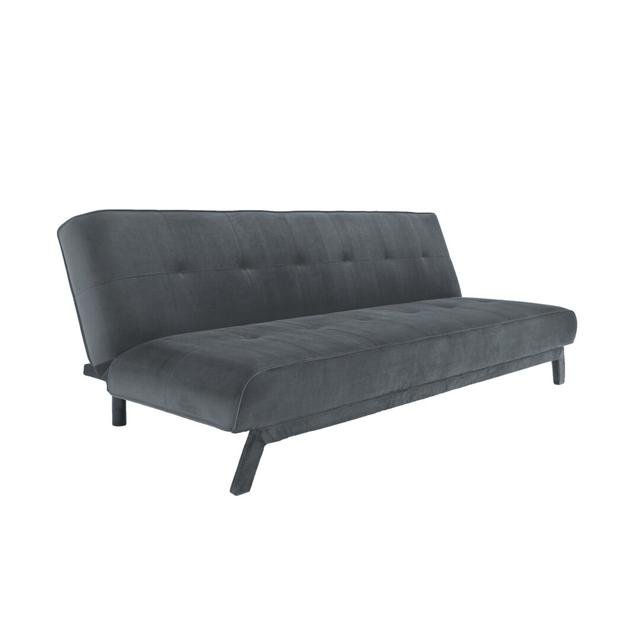 3-Sitzer Schlafsofa Ato Canora Grey Farbe: Grau on Productcaster.