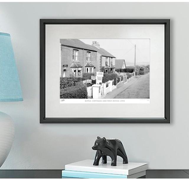 'Ripple, Cottages and Post Office C1955' by Francis Frith - Picture Frame Photograph Print on Paper The Francis Frith Collection Size: 40cm H x 50cm W on Productcaster.