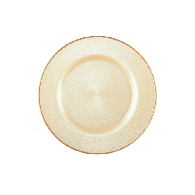 Presentation Dinner Plate (Set of 6) Aulica Colour: Vanilla on Productcaster.