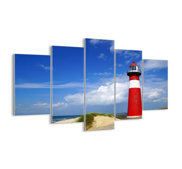 'Dream Loneliness' - 5 Piece Unframed Photograph Print Set on Glass Longshore Tides Size: 100cm H x 150cm W x 1.8cm D on Productcaster.