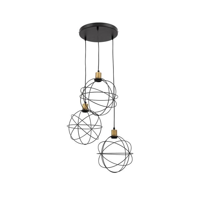 Aguilard 3 - Light Steel Pendant Borough Wharf on Productcaster.