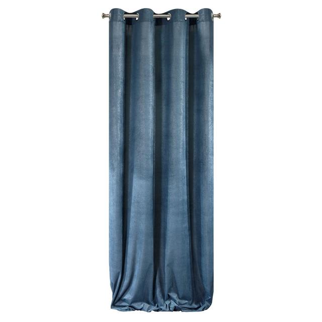 Gurucharan Polyester Blackout Grommet / Eyelet Curtains Panel Ebern Designs Colour: Marine on Productcaster.