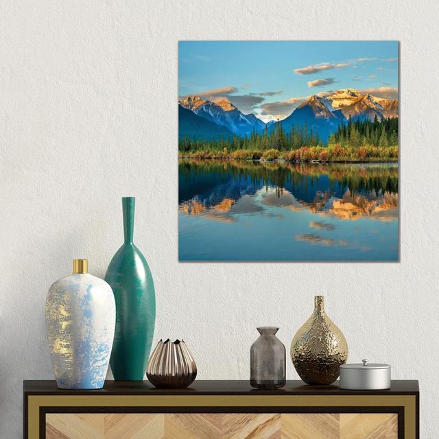 Rocky Mountains From Vermilion Lakes, Banff National Park, Alberta, Canada by Tim Fitzharris - Gallery-Wrapped Canvas Giclée on Canvas Alpen Home Size on Productcaster.