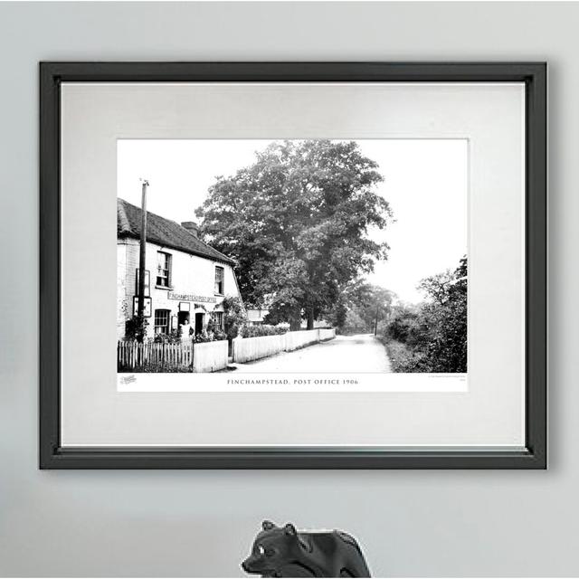 'Finchampstead, Post Office 1906' - Picture Frame Photograph Print on Paper The Francis Frith Collection Size: 60cm H X 80cm W x 2cm D on Productcaster.