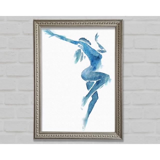 Contemporary Movement 8 - Single Picture Frame Art Prints Rosalind Wheeler Size: 141.4cm H x 100cm W on Productcaster.