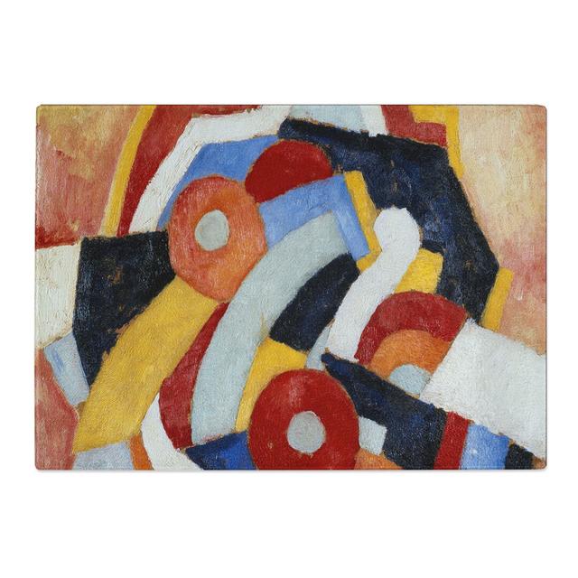 Abstraction Vol.1 by Marsden Hartley Chopping Board East Urban Home Size: 0.4cm H x 20cm W x 28.5cm L on Productcaster.