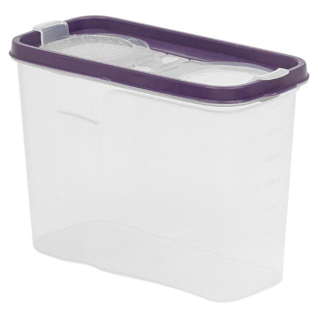 Aryanna Food Storage Container (Set of 3) Belfry Kitchen Colour: Purple/White on Productcaster.