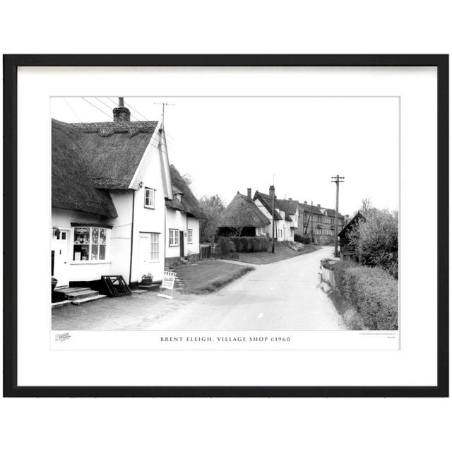 Brent Eleigh, Village Shop C1960 - Single Picture Frame Print The Francis Frith Collection Size: 40cm H x 50cm W x 2.3cm D on Productcaster.