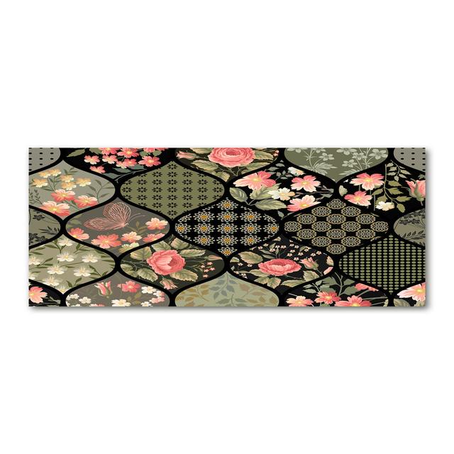 Floral Pattern - Wrapped Canvas Art Prints Ophelia & Co. on Productcaster.