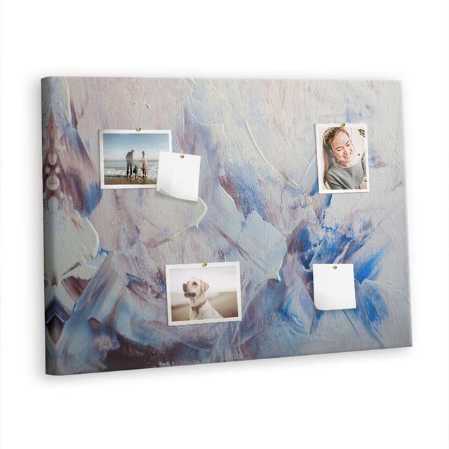 Femi Wall Mounted bulletin print pin boards home office corkboard Brush movements East Urban Home on Productcaster.