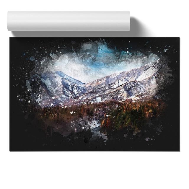 Mountain View Vol.7 - Unframed Graphic Art East Urban Home Size: 59cm H x 84cm W x 0.1cm D on Productcaster.