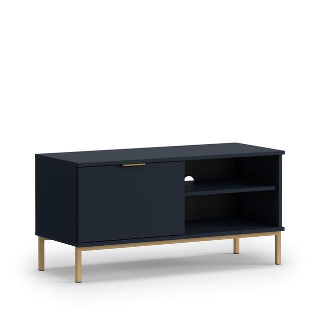 Monowi TV Stand for TVs up to 49" Fairmont Park Colour: Navy Blue on Productcaster.