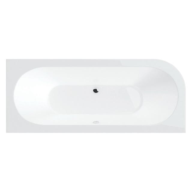 Vaun 1650mm x 725mm Freestanding Soaking Acrylic Bathtub Belfry Bathroom on Productcaster.