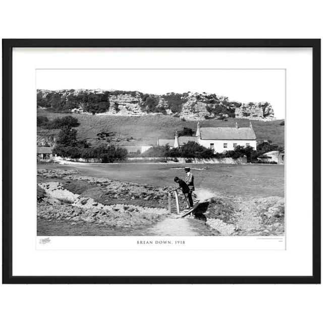 Brean Down, 1918 - Single Picture Frame Print The Francis Frith Collection Size: 45cm H x 60cm W x 2.3cm D on Productcaster.