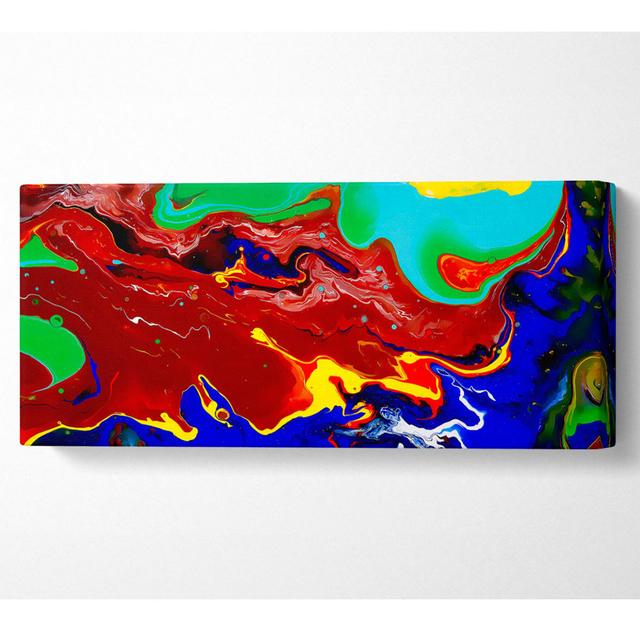 Infusion of Colour - Wrapped Canvas Art Prints Ivy Bronx Size: 50.8cm H x 121.9cm W on Productcaster.